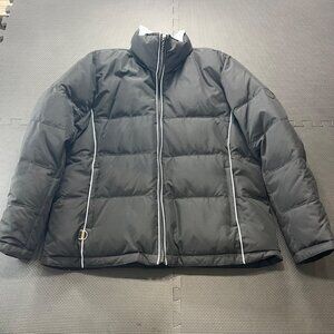 Zero Xposur Black Puffer Jacket XL Water-Repellent Anti-Pill Fleece Winter Coat